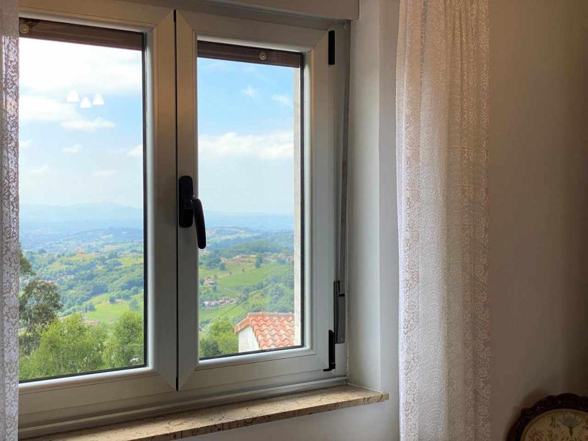 Апартаменты Casa Noval Zona Rural En El Centro De Asturias Бименес Экстерьер фото
